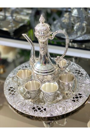 Zamzam-Set mit 6 Gläsern, Krug und Tablett S0A118 - 5