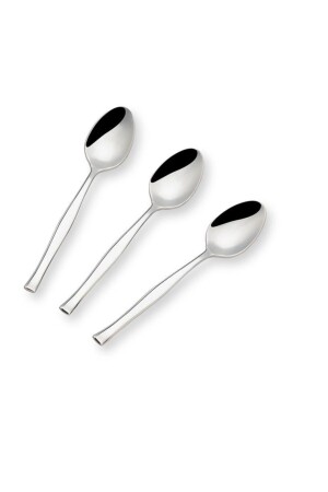 Zarif Sade 12 Parça Çay Kaşığı 18-10 304 Kalite nehır-zarıfcaykasık - Nehir