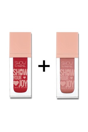 Zeigen Sie Ihren Joy Liquid Blush Nr. 52 + Show Your Joy Liquid Blush 53 im Zweierset zum Vorteilspreis D62332 - 1