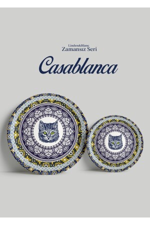 Zeitlose Serie – Casablanca Melamin-Teller-Set, 2 Stück, LBZCASA000 - 1