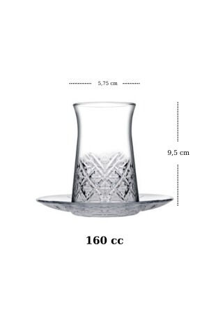 Zeitloses Satteltaschenmodell, 24-teiliges Set (Teetasse, Teeteller, Kekse, Fußwasser/Likörglas) US0661063 - 4