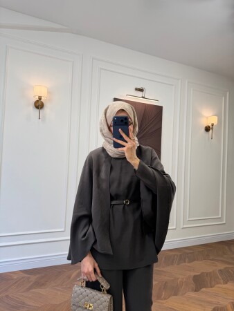 Zen Pelerin Takım - Kahve - Nuuwears