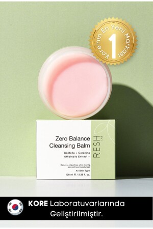 Zero Balance Cleansing Balm 100 ml – veganer Gesichtsreiniger und Make-up-Entferner auf Ölbasis reshlab01 - 3