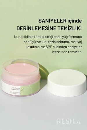 Zero Balance Cleansing Balm 100 ml – veganer Gesichtsreiniger und Make-up-Entferner auf Ölbasis reshlab01 - 6