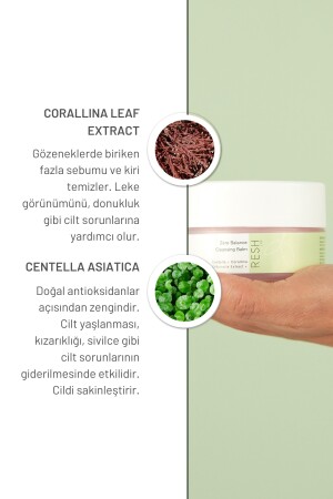 Zero Balance Cleansing Balm 100ml - Vegan Yağ Bazlı Yüz Temizleyici & Makyaj Temizleyici reshlab01 - 7