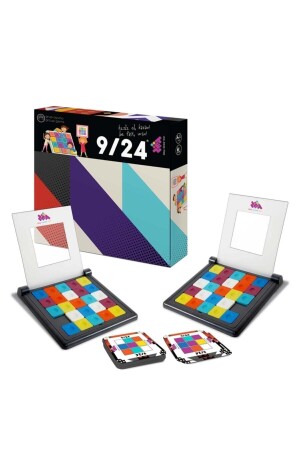 Zet Zeka 9-24 (rubik) Eğlenceli Zeka, Dikkat, Akıl, Mantık Ve Strateji Oyunu 3 Yaş Ve Üzeri ZET039 - Zet Zeka