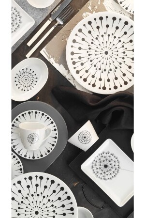 Zeugma 32 Parça 12020 Dekor Kahvaltı Takımı ZG32KH42012020 - Kütahya Porselen