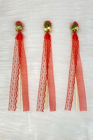 عروس العروسة العروسة النادي الحمراء من النمر الحلوة حلق الزفاف - Zeymerade