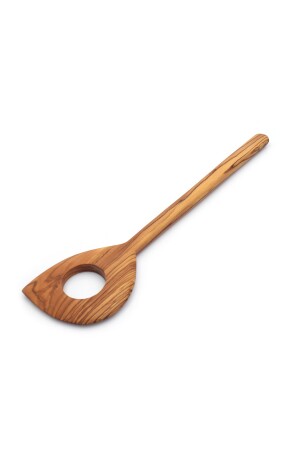 Zeytin Ağacı 30 Cm 4 Parça Kaşık Çatal Spatula Ahşap Mutfak Seti MRl-A4 - 5