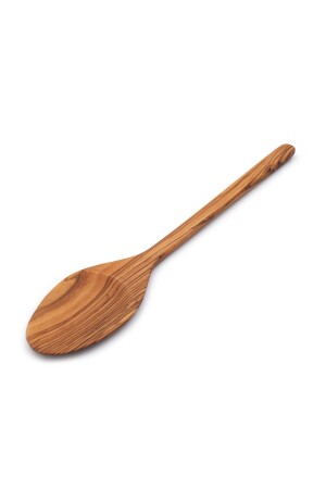 Zeytin Ağacı 30 Cm 4 Parça Kaşık Çatal Spatula Ahşap Mutfak Seti MRl-A4 - 6