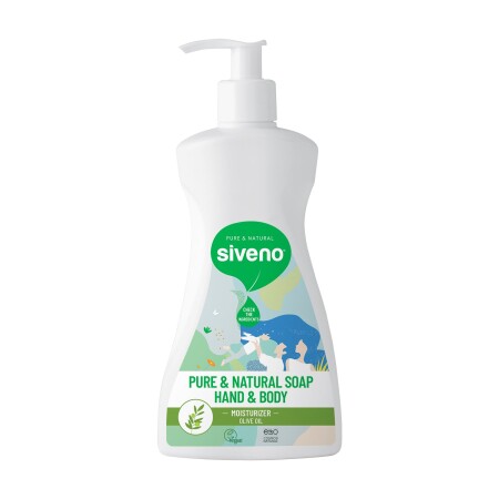 Zeytinyağlı Doğal Sıvı Sabun El ve Vücut İçinv300 ml - shifaah