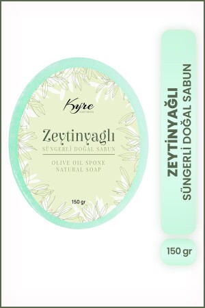 Zeytinyağlı Süngerli Doğal Sabun - Kyre