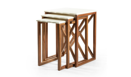 طاولة قهوة منز- مونزا - Cadde Yıldız