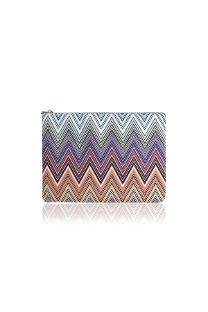 Zigzag Clutch Çanta - 1