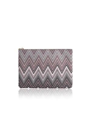 Zigzag Clutch Çanta - 2