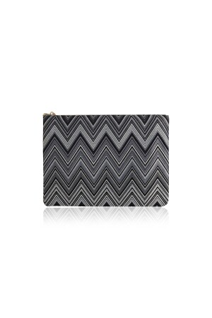 Zigzag Clutch Çanta - 2