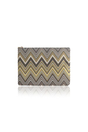 Zigzag Clutch Çanta VVN0000006402 - 1