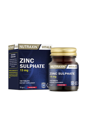 Zinksulfat – Zinkpräparat 15 mg 100 Tabletten 8680512627012 - 1
