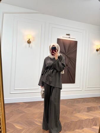 Zovena Takım - Kahve - Nuuwears
