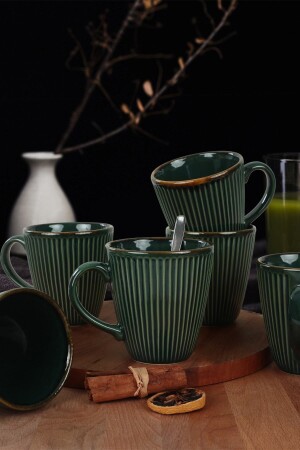 Zümrüt Myra Kupa 10 Cm 6 Adet - Keramika