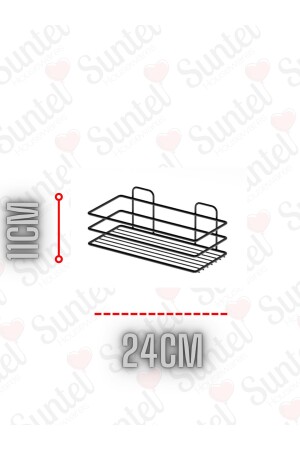 Zwei-Augen-Kunststoffkammer-Aufkleber, selbstklebend, Badezimmer-Organizer, Badezimmer-Organizer SB004B-K1 - 6