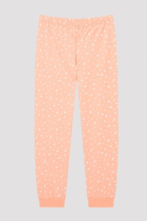 Zweiteiliges, langärmliges Sparkle-Pyjama-Set für Mädchen PNAFZUD923SK-MIX - 2