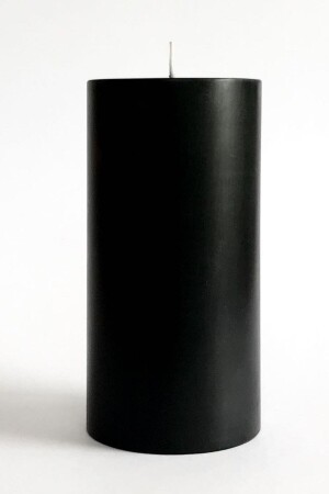 Zylinder-Set, Kerze, 3-teilig, Schwarz, 7 Durchmesser, Brenndauer: min. 70 Stunden, ab45 - 5